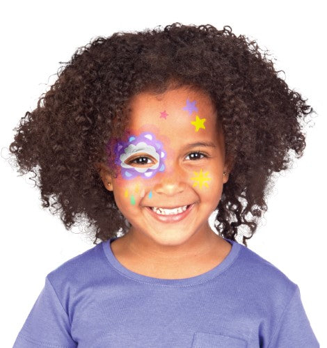 6 Face Painting - Avenir Purple