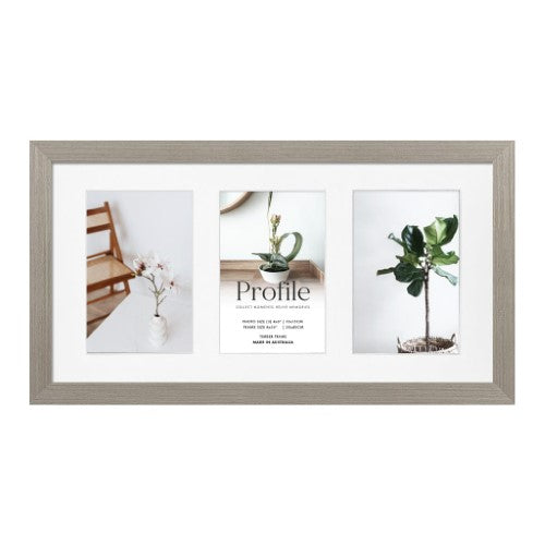 Elegant Gallery Collage Photo Frame - 3 Photos (4x6in)