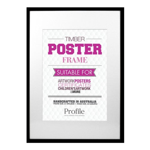 Decorator Black Poster Frame
