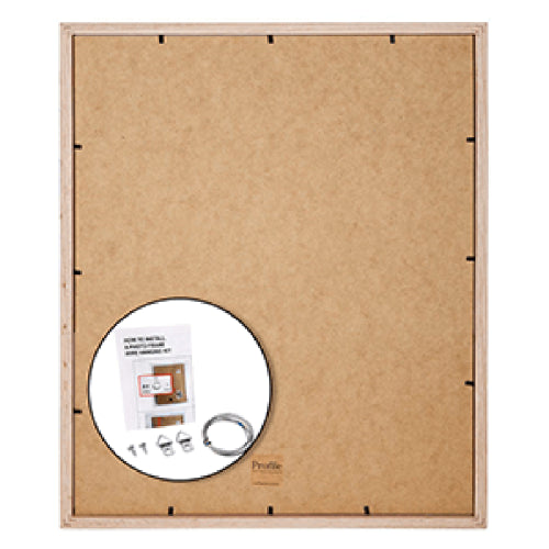 Decorator White A2 Box Picture Frame to suit A3 image