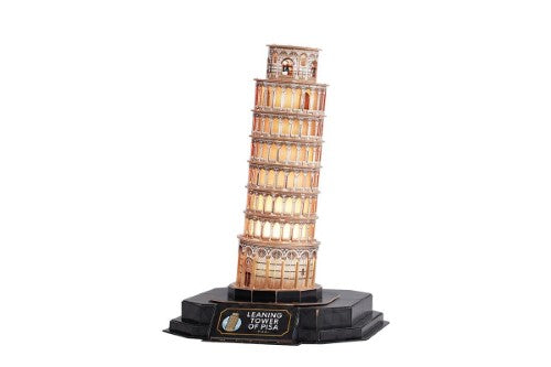 3D Puzzle - Cubic Fun Leaning Tower of Pisa Night Edition