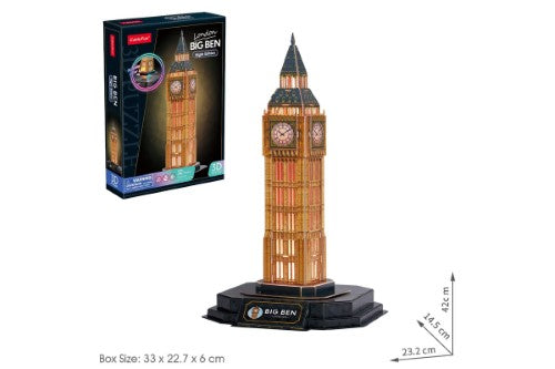 3D Puzzle - Cubic Fun Big Ben Night Edition