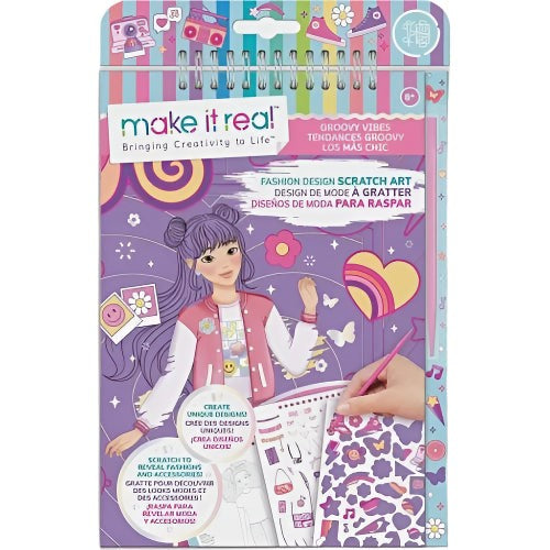 Scratch Art - Make it Real Fashion Design Groovy Vibes