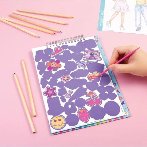 Scratch Art - Make it Real Fashion Design Groovy Vibes