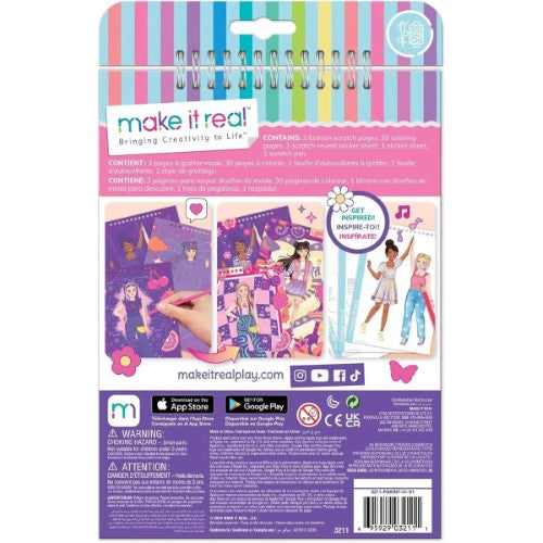 Scratch Art - Make it Real Fashion Design Groovy Vibes