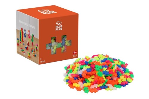 Puzzle - Plus Plus Neon (600pc)
