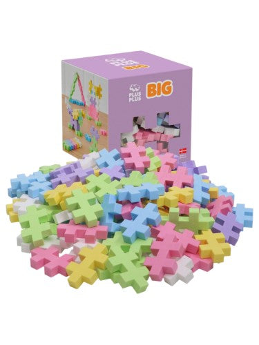 Puzzle - Plus Plus BIG Pastel Mix (100pcs )