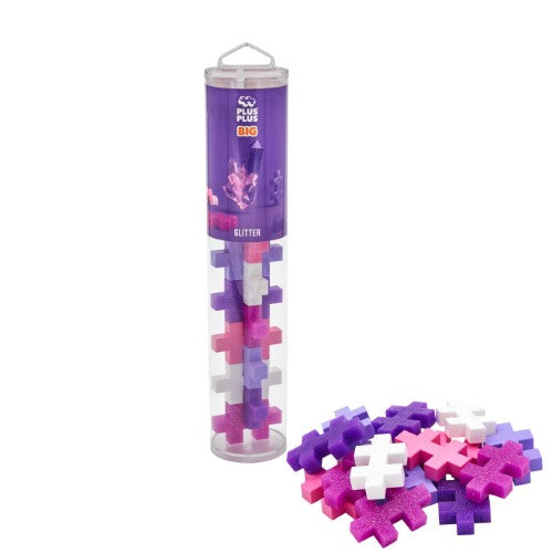 Puzzle - Plus Plus Big Glitter Mix (15pc Tube)