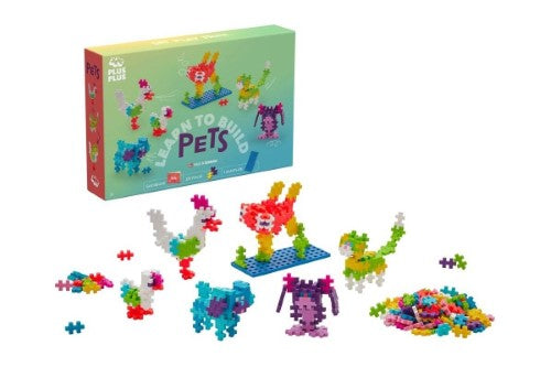 Puzzle - Plus Plus Learn To Build Pets (275pc)
