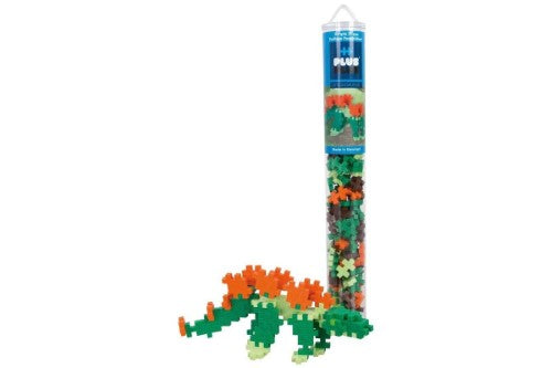 Puzzle - Plus Plus Stegosaurus (100pcs Tube)