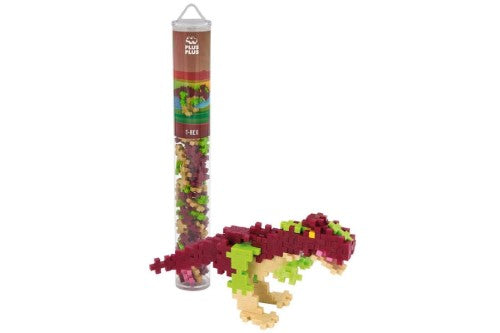 Puzzle - Plus Plus T-Rex (100pc Tube)