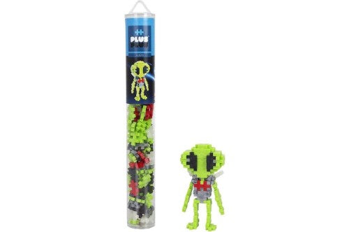 Puzzle - Plus Plus Alien (100pc Tube)