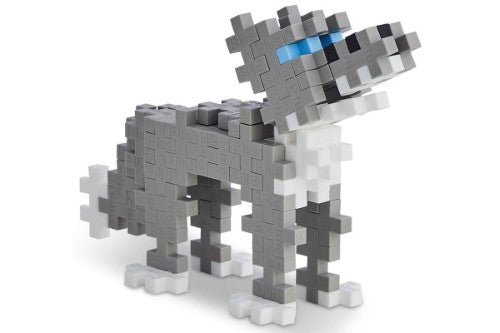 Puzzle - Plus Plus Wolf (100pc Tube)