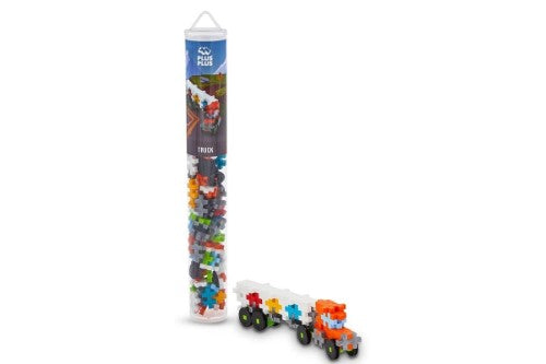 Puzzle - Plus Plus Truck (100pc Tube)