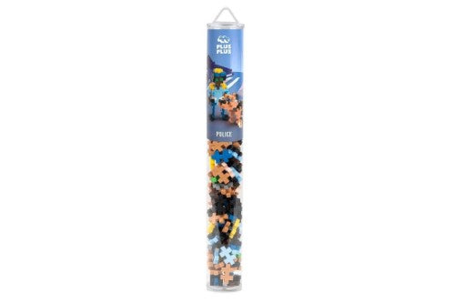 Puzzle - Plus Plus Police (100pc Tube)
