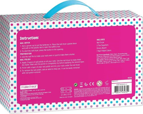 Nail Studio Set - 3C4G Blue