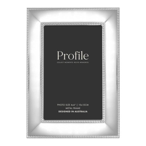 Romance Silver Metal Photo Frame