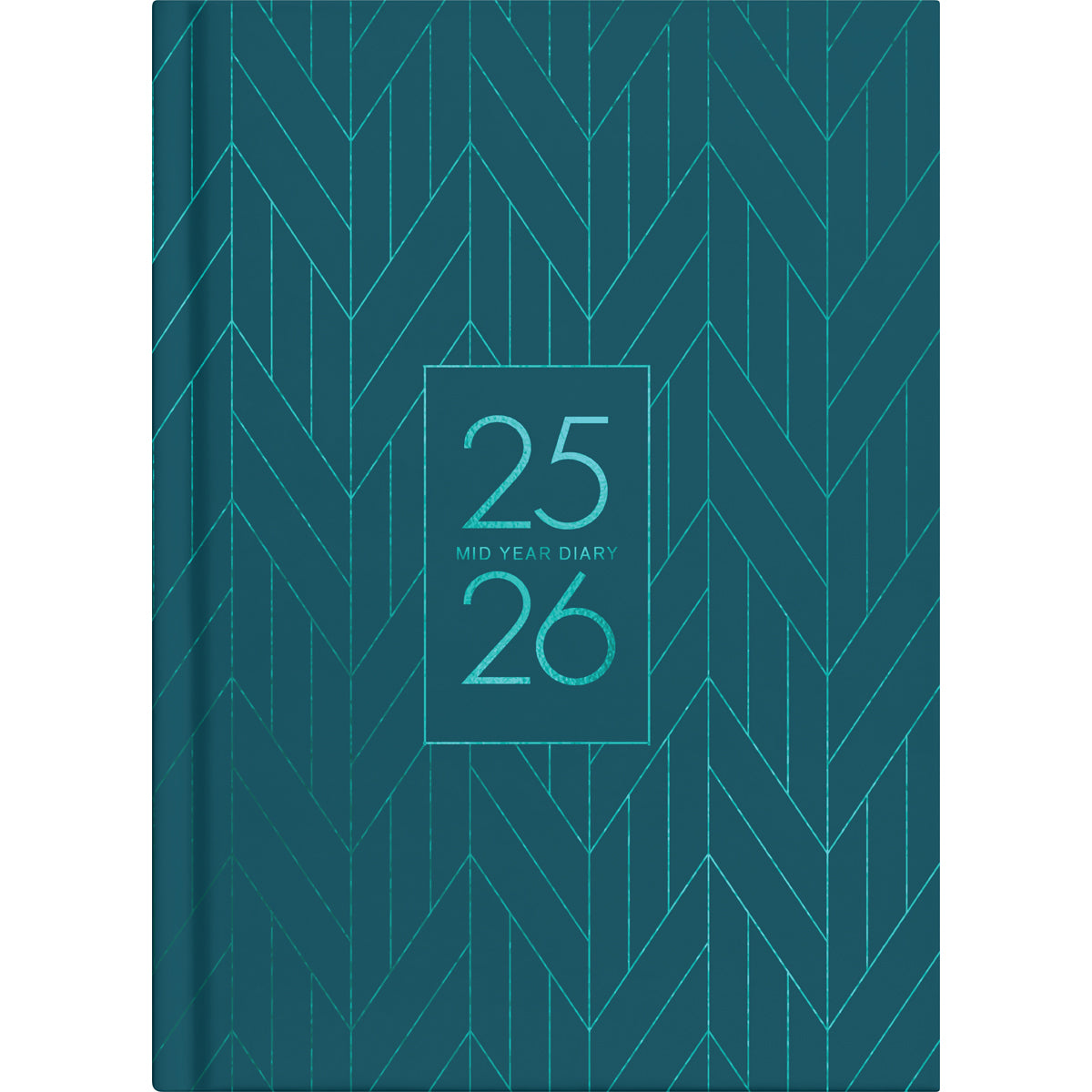 Collins Diary Mid Year A4 Day Per Page Fashion Year 2025/2026