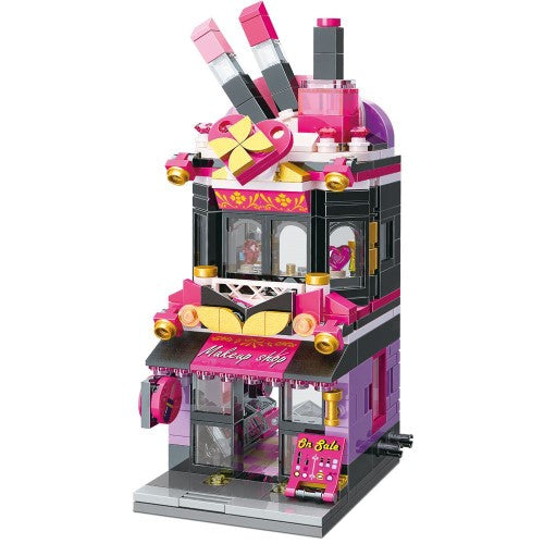 Building Block Set - Keeppley City Corner Trendy Cosmetics Store
