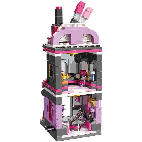 Building Block Set - Keeppley City Corner Trendy Cosmetics Store