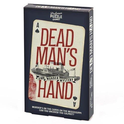 Card Game - Professor Puzzle The Mystery of the Dead Mans Hand