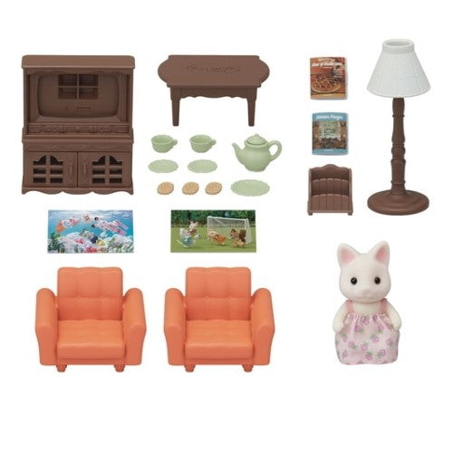 Sylvanian Families Play Set - Living Room Set