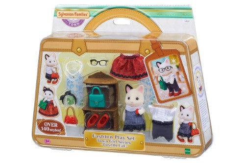 Sylvanian Families Fashion Play Set - Town Girl Series Tuxedo Cat