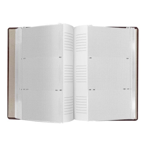 Prestige Brown Leather Slip-in Photo Album 300 Photos
