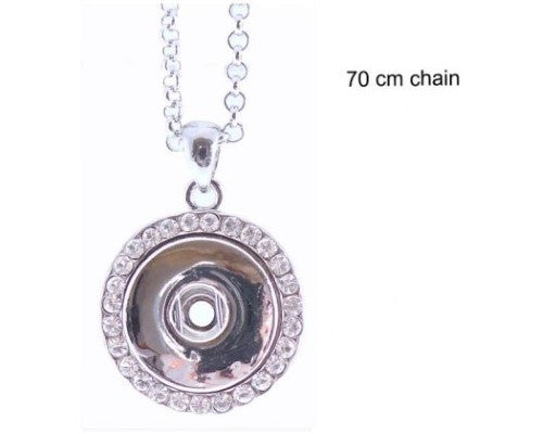 Snaps REDFOX - Necklace - Diamante PD + 70cm (48+11)