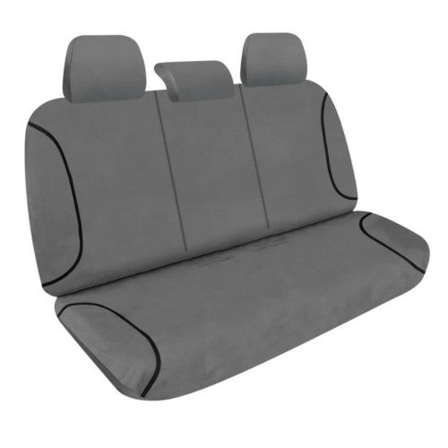 Grey Canvas Rear Seat Cover - Ford Ranger Py 2022 - Current - TRADIES