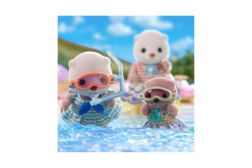 Sylvanian Families Play Set - Sea Otter Sisters Splashy Snorkel Set