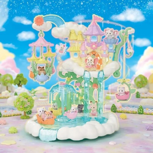 Sylvanian Families Play Set - Skytop Fairy Castle