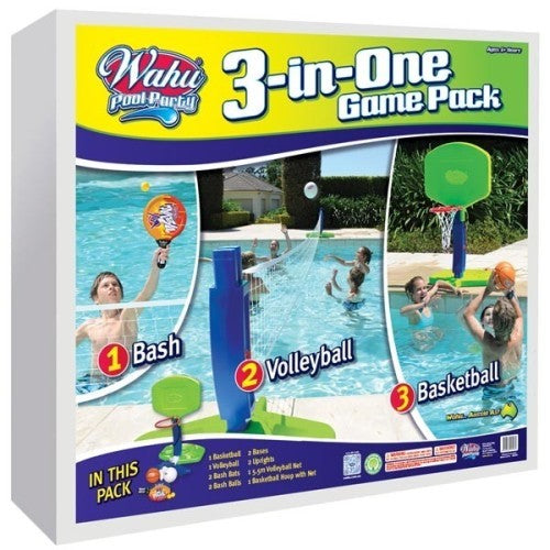 3 In 1 Pool Set - Wahu Pool Party