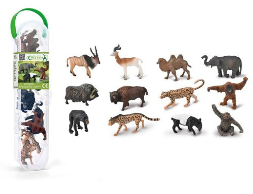 Figurine - CollectA Box of Mini Wild Animals -2