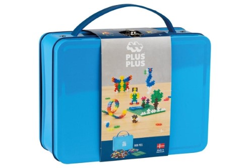 Plus Plus Puzzle Suitcase - Basic Metal (600pc)