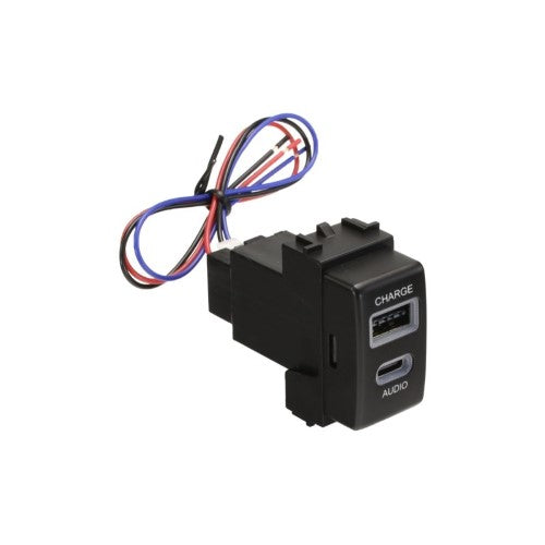 Usb-C Passthrough & Usb Charge Socket Nissan 21mm X 36mm - AERPRO