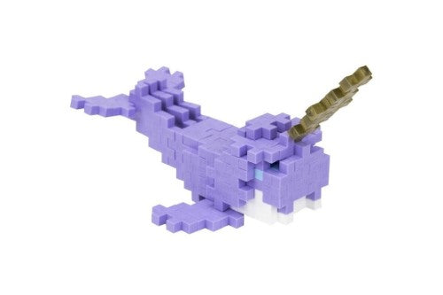 Puzzle - Plus Plus Narwhal (100pc Tube)