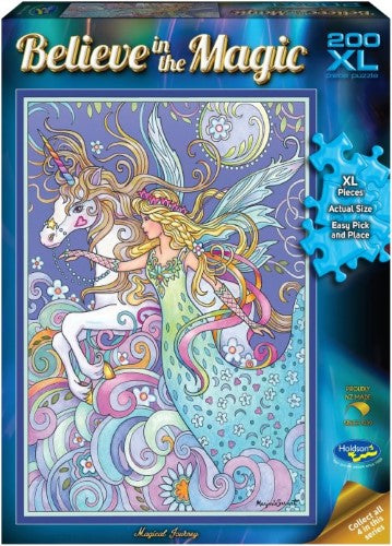 Jigsaw Puzzle - Believe in the Magic Magical Journey (200 XL Piece)