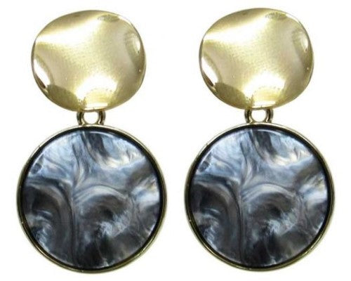 Earring - Marble Rounds