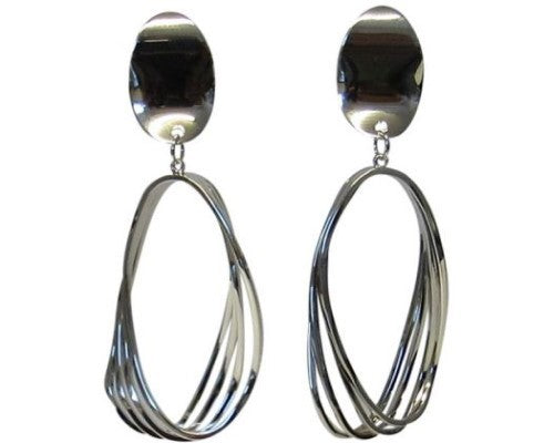Earring - Silver Loops