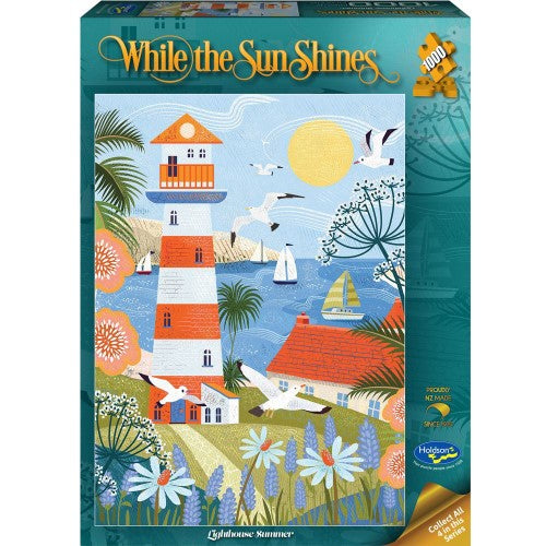 Jigsaw Puzzle - While the Sun Shines Lighthouse Summer (1000pcs)