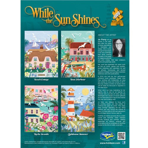 Jigsaw Puzzle - While the Sun Shines Lighthouse Summer (1000pcs)