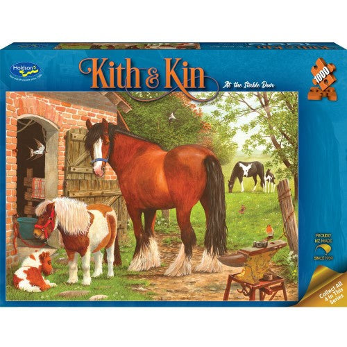Jigsaw Puzzle - Kith & Kin At the Stable Door (1000pcs)