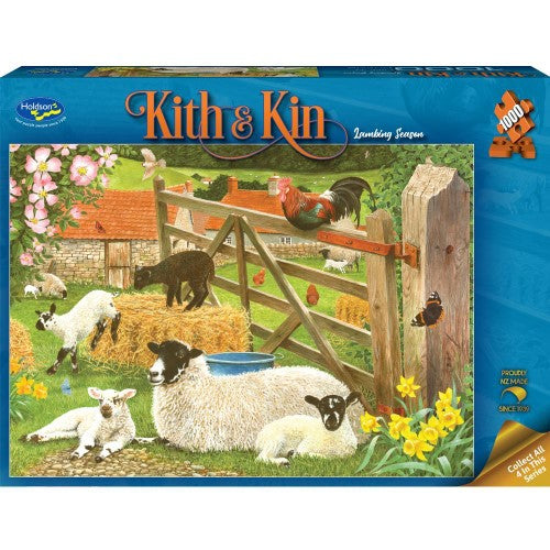 Jigsaw Puzzle - Kith & Kin Lambing Season (1000pcs)