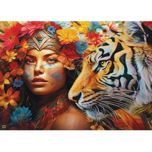 Jigsaw Puzzle - Nature Guardians Tiger Spirit (1000pcs)
