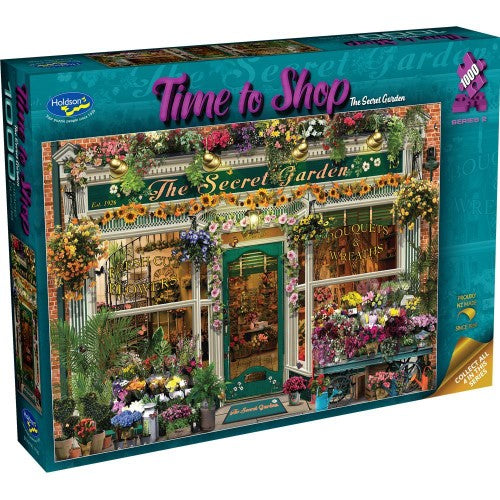 Jigsaw Puzzle - Time to Shop Series 2 The Secret Garden (1000pcs)