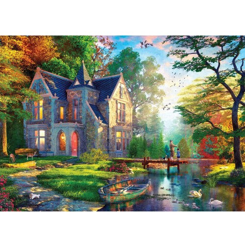 Jigsaw Puzzle - Cottage Charmers Series 2 Fishing at the Cottage