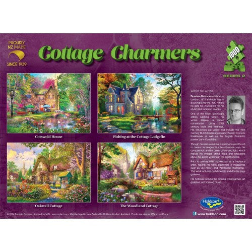 Jigsaw Puzzle - Cottage Charmers Series 2 Fishing at the Cottage
