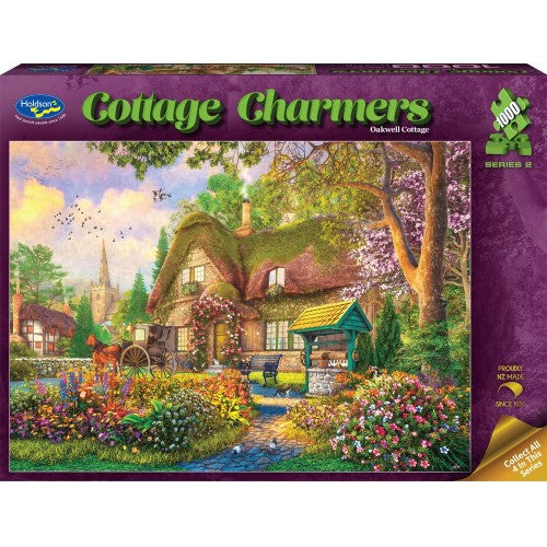 Jigsaw Puzzle - Cottage Charmers Series 2 Oakwell Cottage (1000pcs)