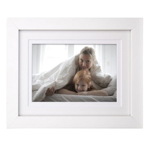 PROFILE ELEGANT DELUXE WHITE 11X14/8X10 PHOTO FRAME